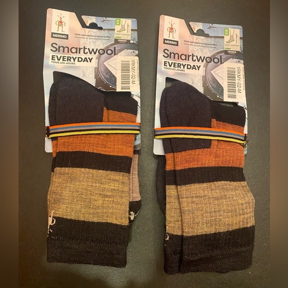 Smartwool Other - SMARTWOOL | 2 Pair Unisex Merino Wool Everyday Socks Size Medium